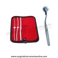 Hegar uterine dilator 3 pieces set,3-4, 5-6, 9-10,wartenberg pinwheel 